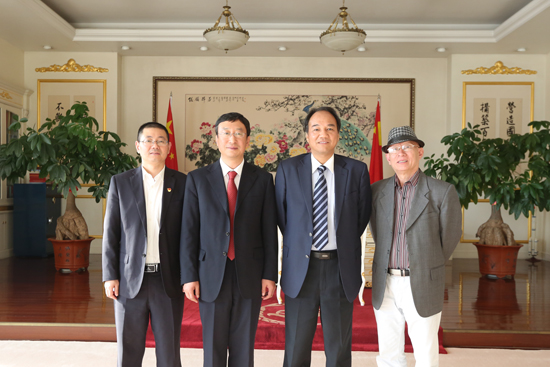 中國汽車工業協會副秘書長葉盛基到訪澳門6766網站net